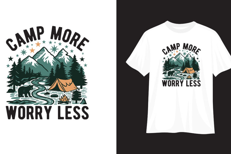Camp-Nature Transfers for Camping Apparel