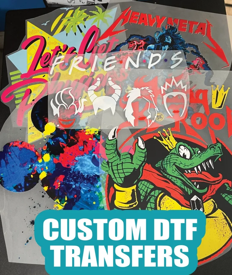 DTF Transfers: Tips for Stunning Custom Apparel Designs